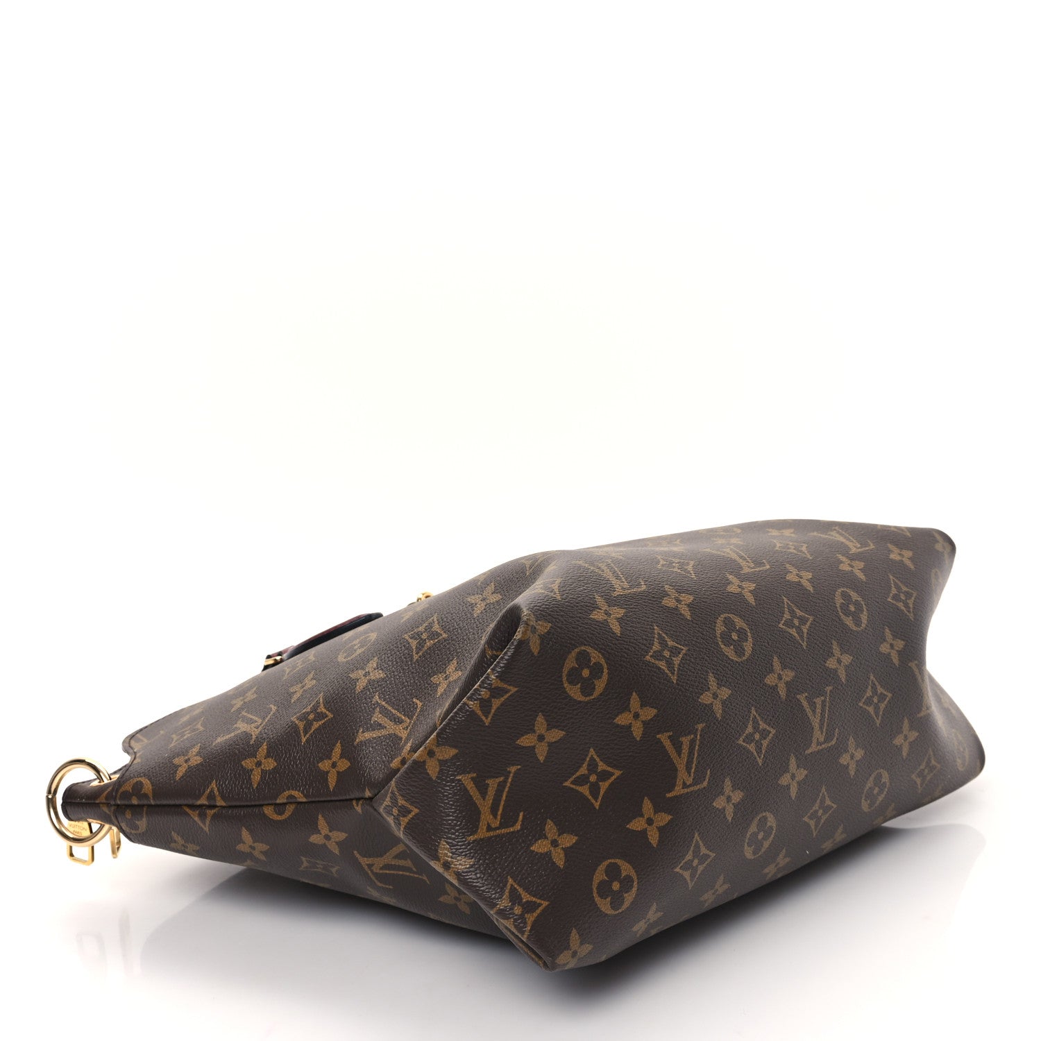 Louis Vuitton Monogram Flower Zipped Tote MM Bordeaux 4 of 11