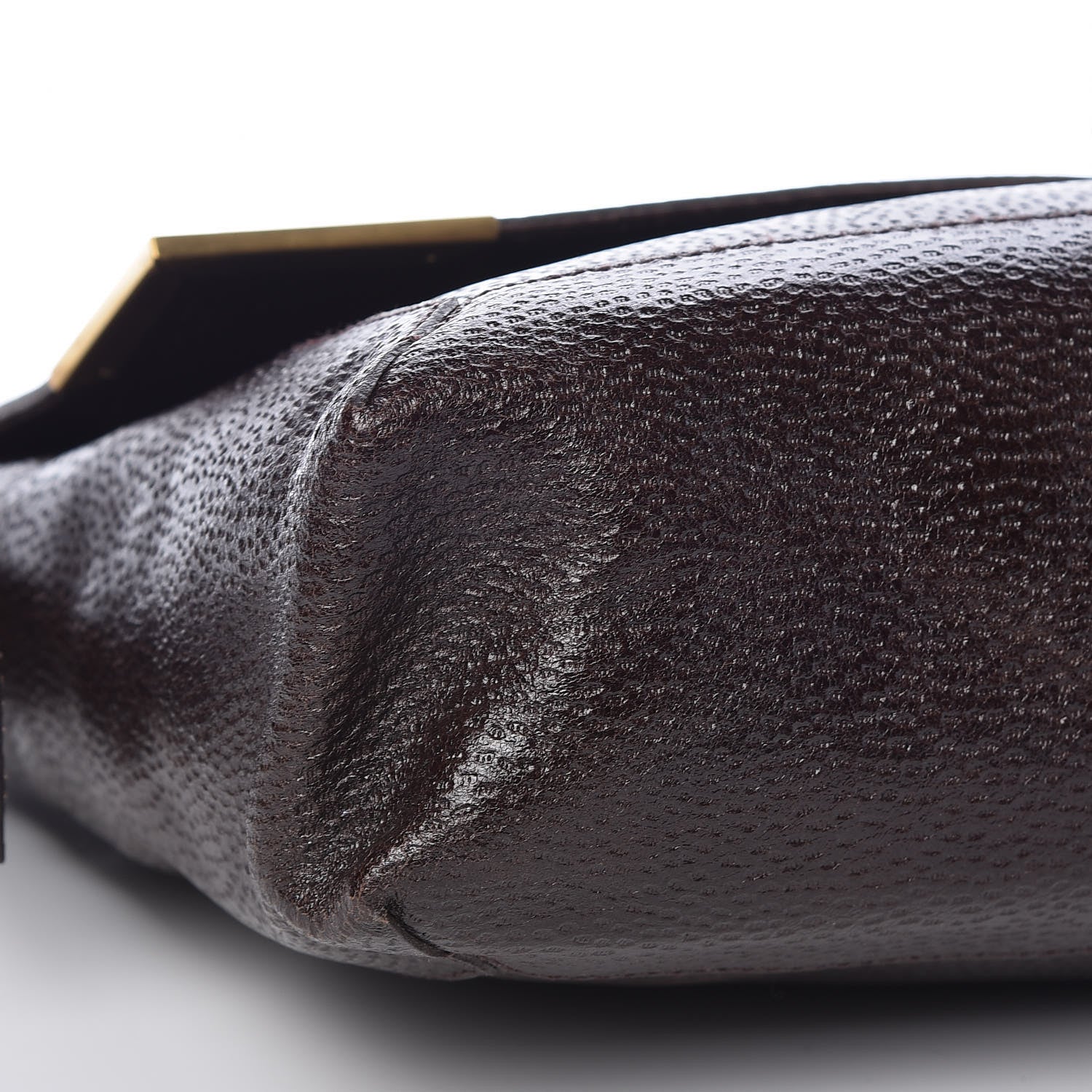 Fendi Vitello Large Convertible Baguette Moro 9 of 10