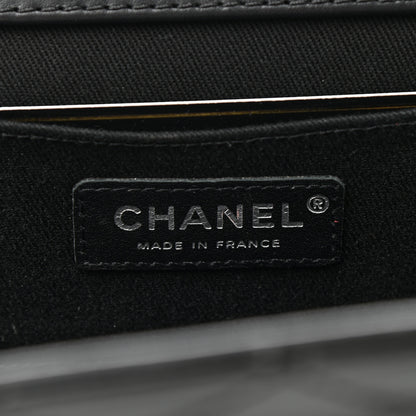 Chanel Patent CC Quilted Timeless Clutch Black 5 of 6
