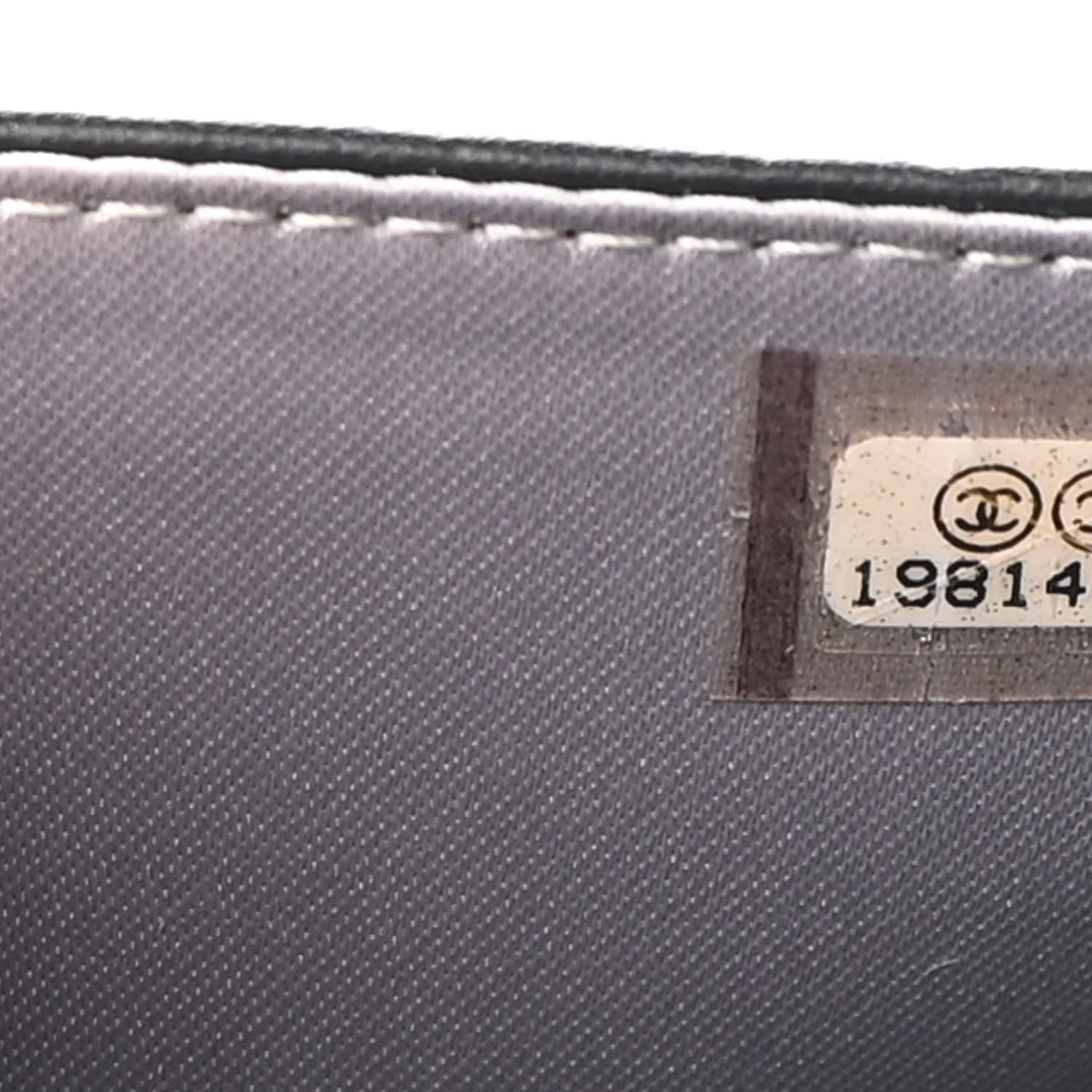 Chanel Lambskin Camellia Embossed Wallet on Chain WOC Black 8 of 11