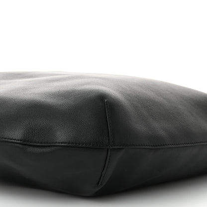 The Row Calfskin N/S Allie Bag Black 9 of 9