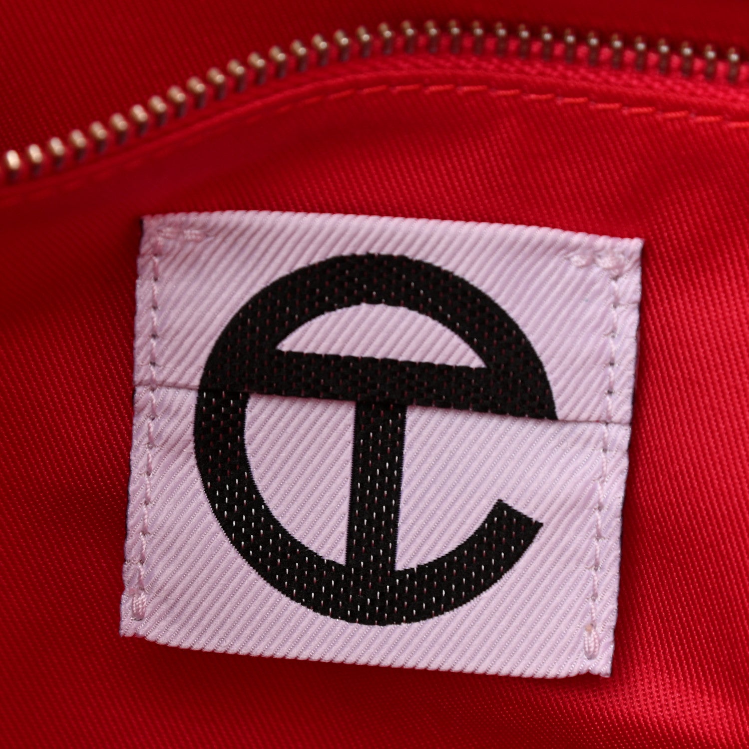 Telfar Vegan Leather Medium Shopping Bag Red 6 of 9