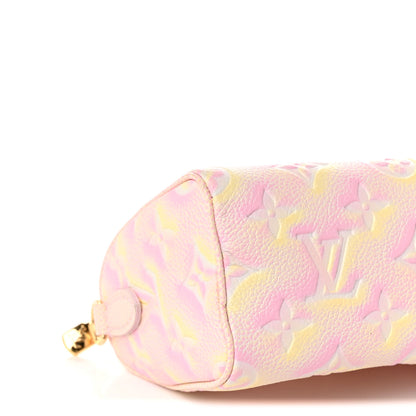 Louis Vuitton Empreinte Monogram Summer Stardust Nano Speedy Pink 8 of 10