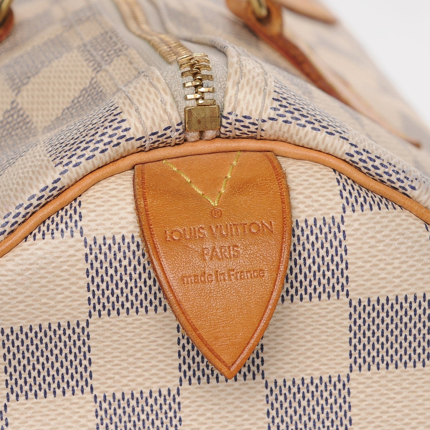 Louis Vuitton Damier Azur Speedy 35 6 of 11