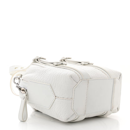 Alexander Wang Pebbled Calfskin Mini Emile White 4 of 13