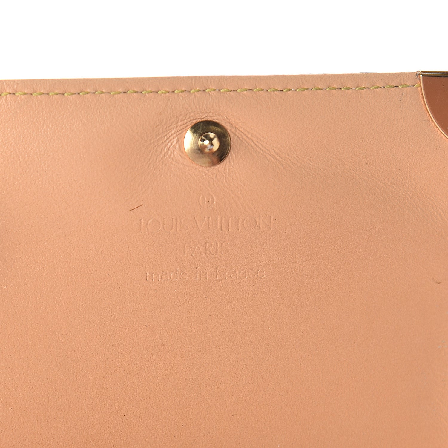 Louis Vuitton Monogram Multicolor Porte-Monnaie Plat Coin Purse White 5 of 6