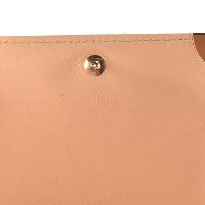 Louis Vuitton Monogram Multicolor Porte-Monnaie Plat Coin Purse White 5 of 6