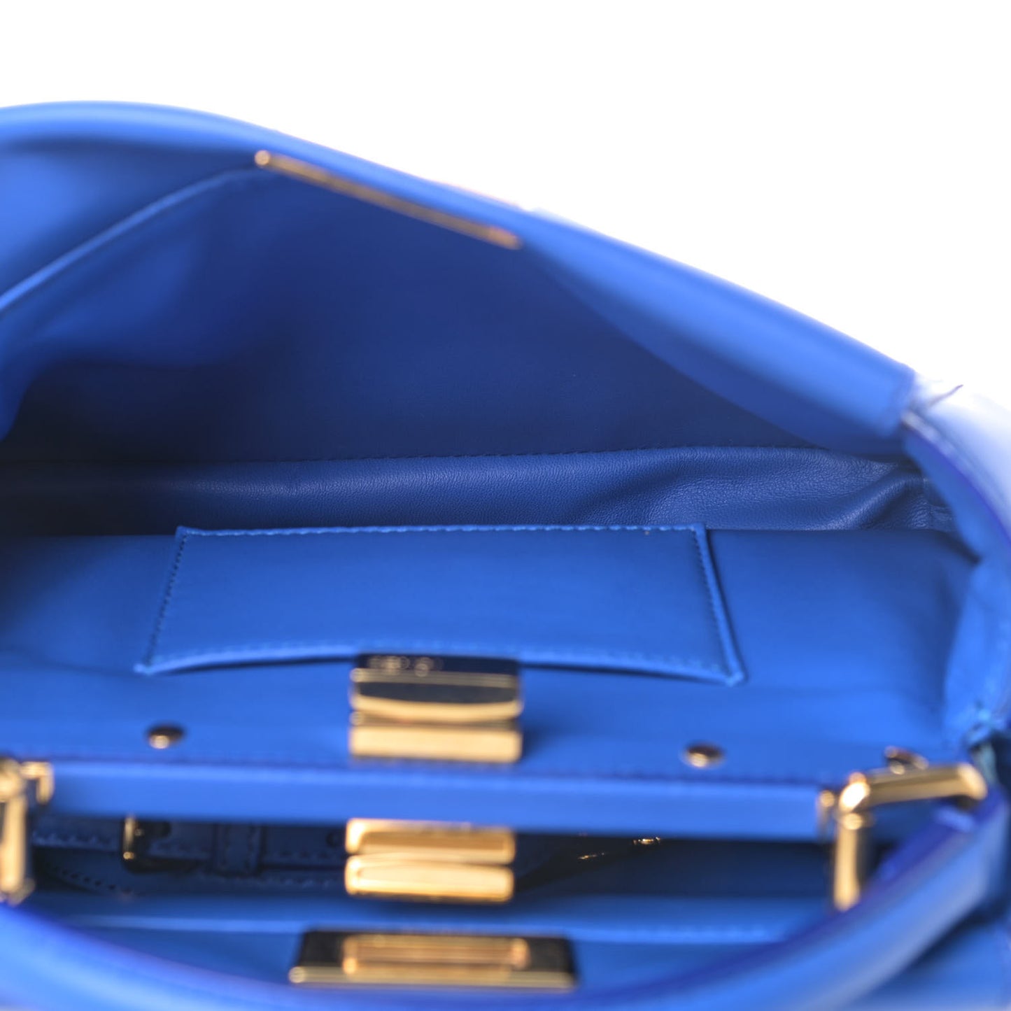 Nappa Mini Peekaboo Iconic Satchel Bleuette