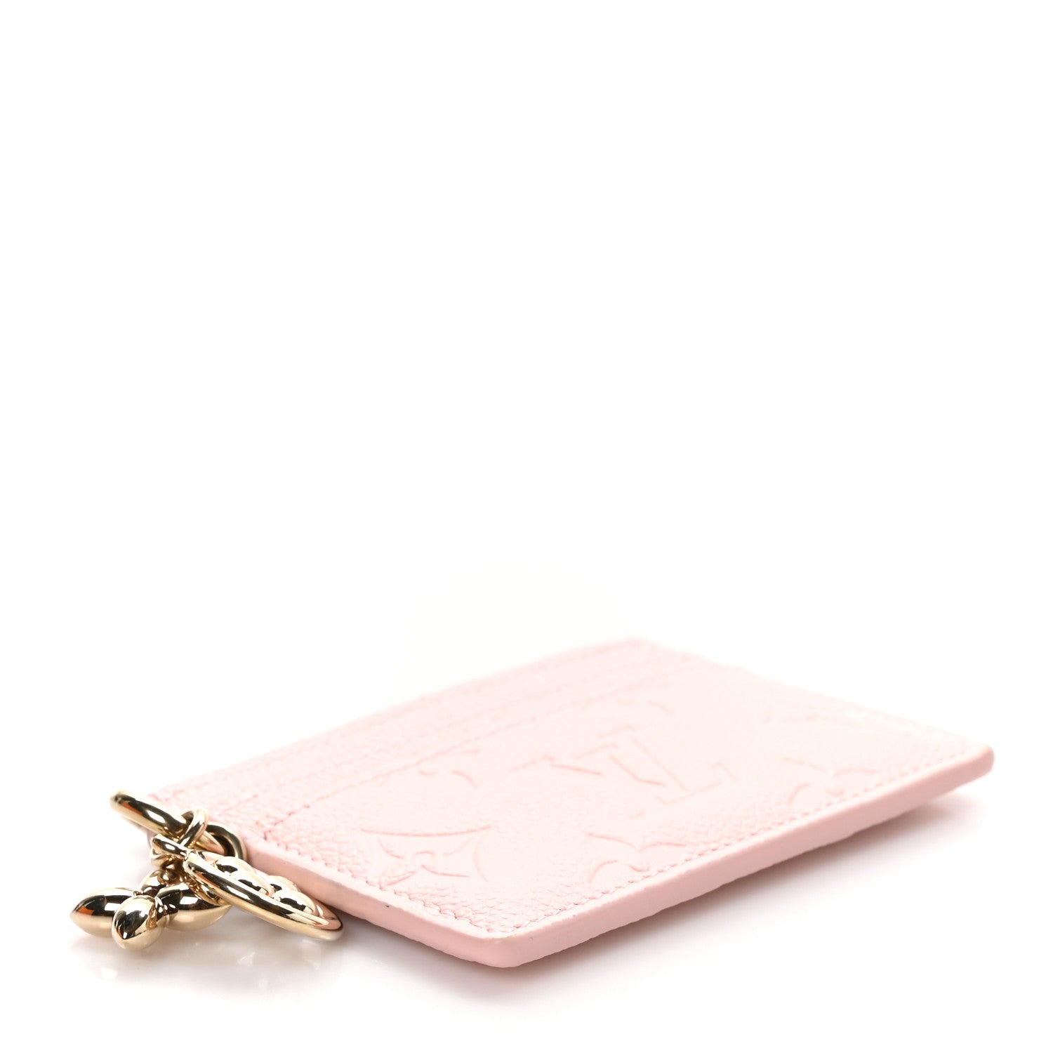 Louis Vuitton Empreinte Monogram LV Charms Card Holder Pink Opale 4 of 10