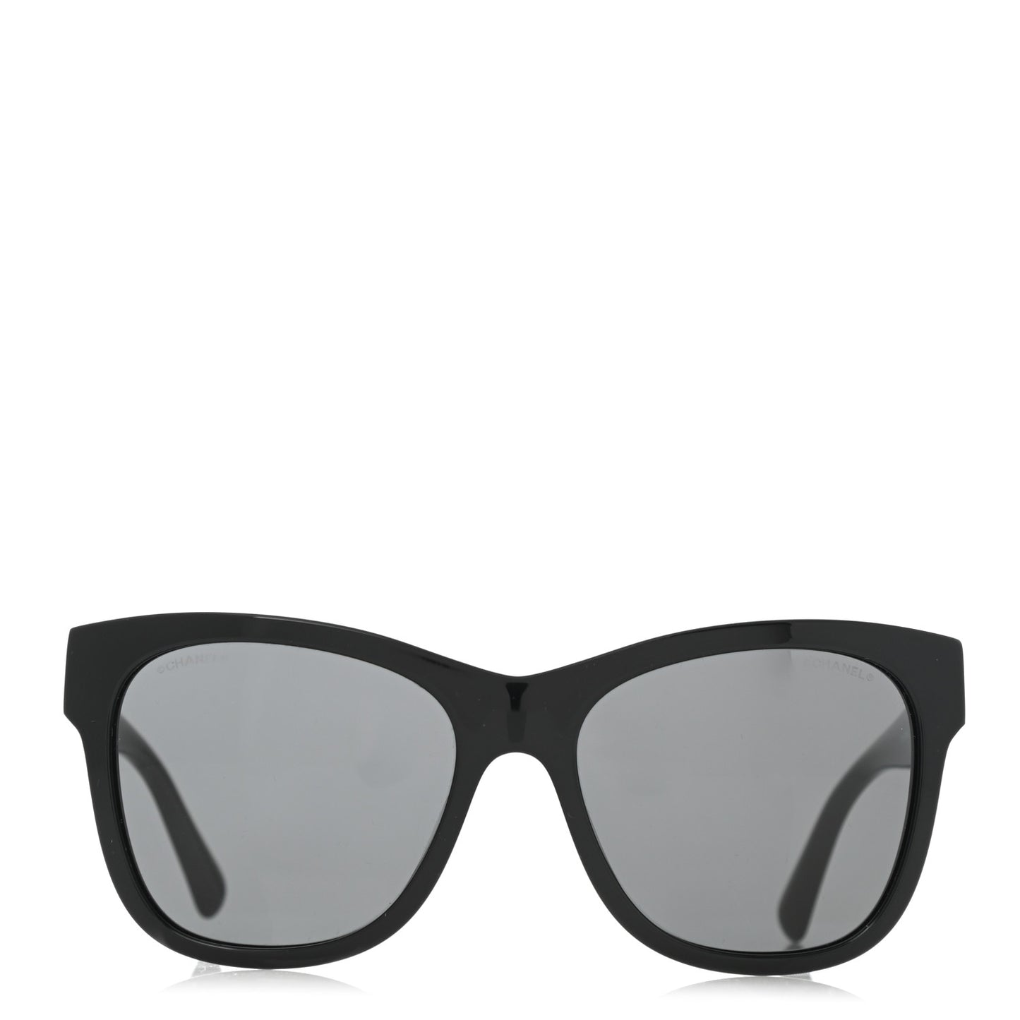 Acetate Polarized Square CC Sunglasses 5380 Black