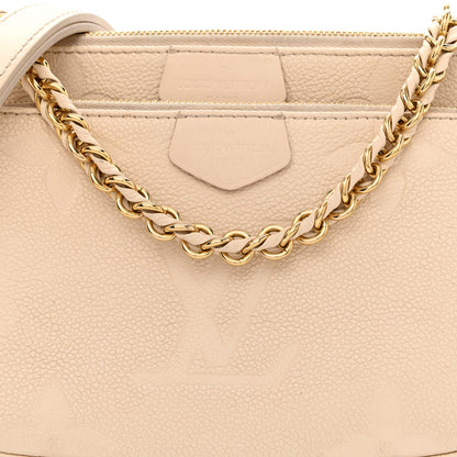 Louis Vuitton Empreinte Monogram Giant Multi Pochette Accessories Cream 8 of 11