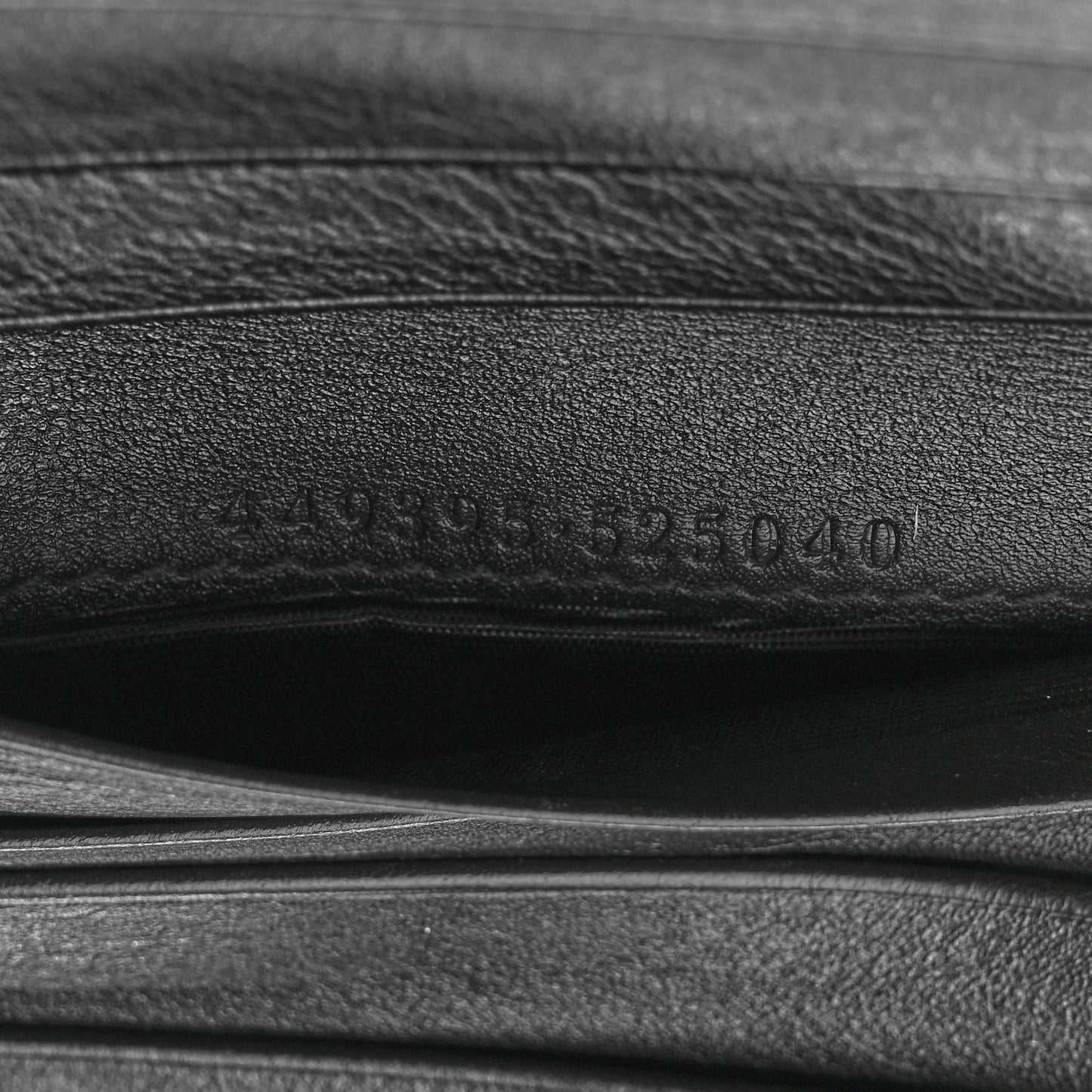 Microguccissima Compact Wallet Black