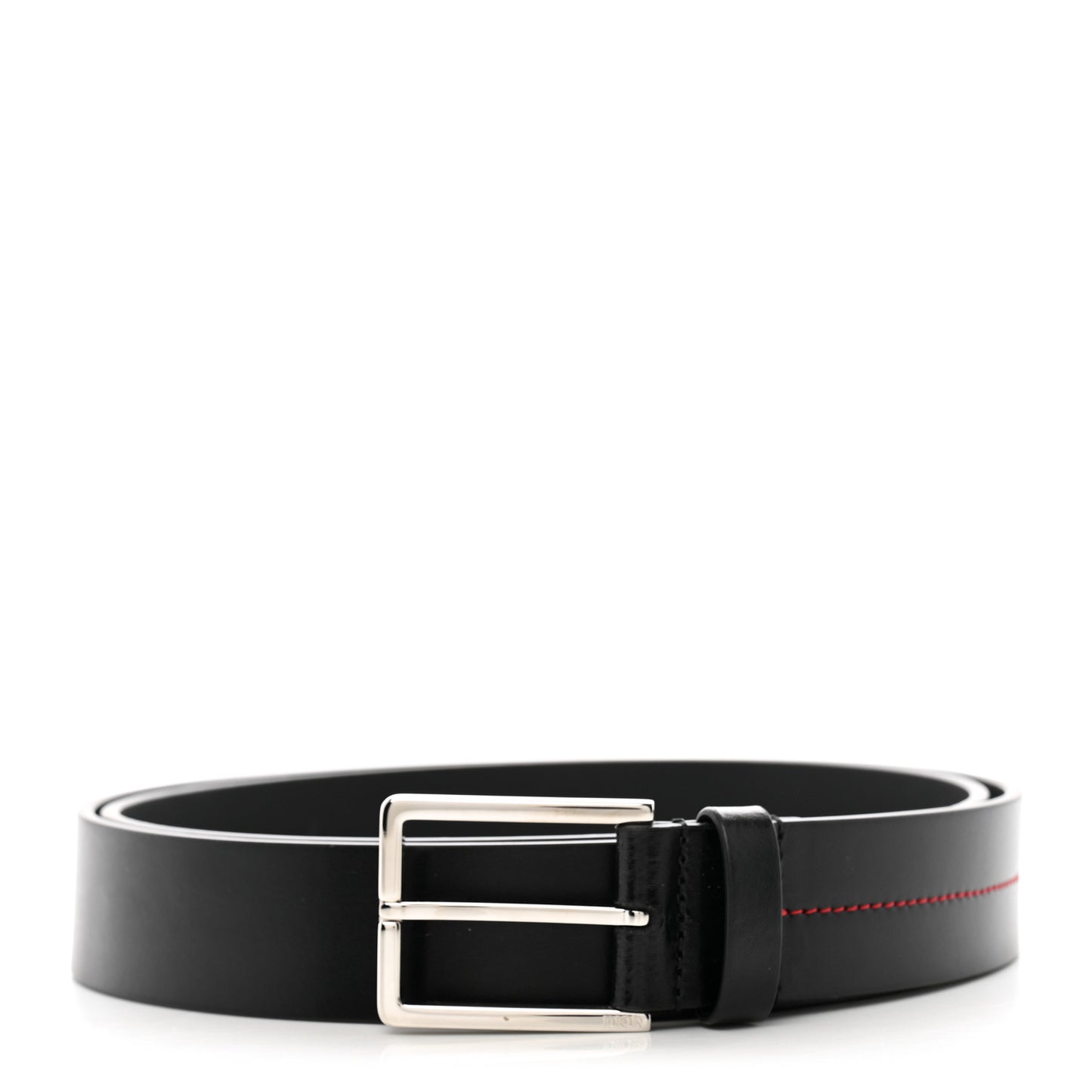 Calfskin Dior Homme 30mm Belt 95 38 Black
