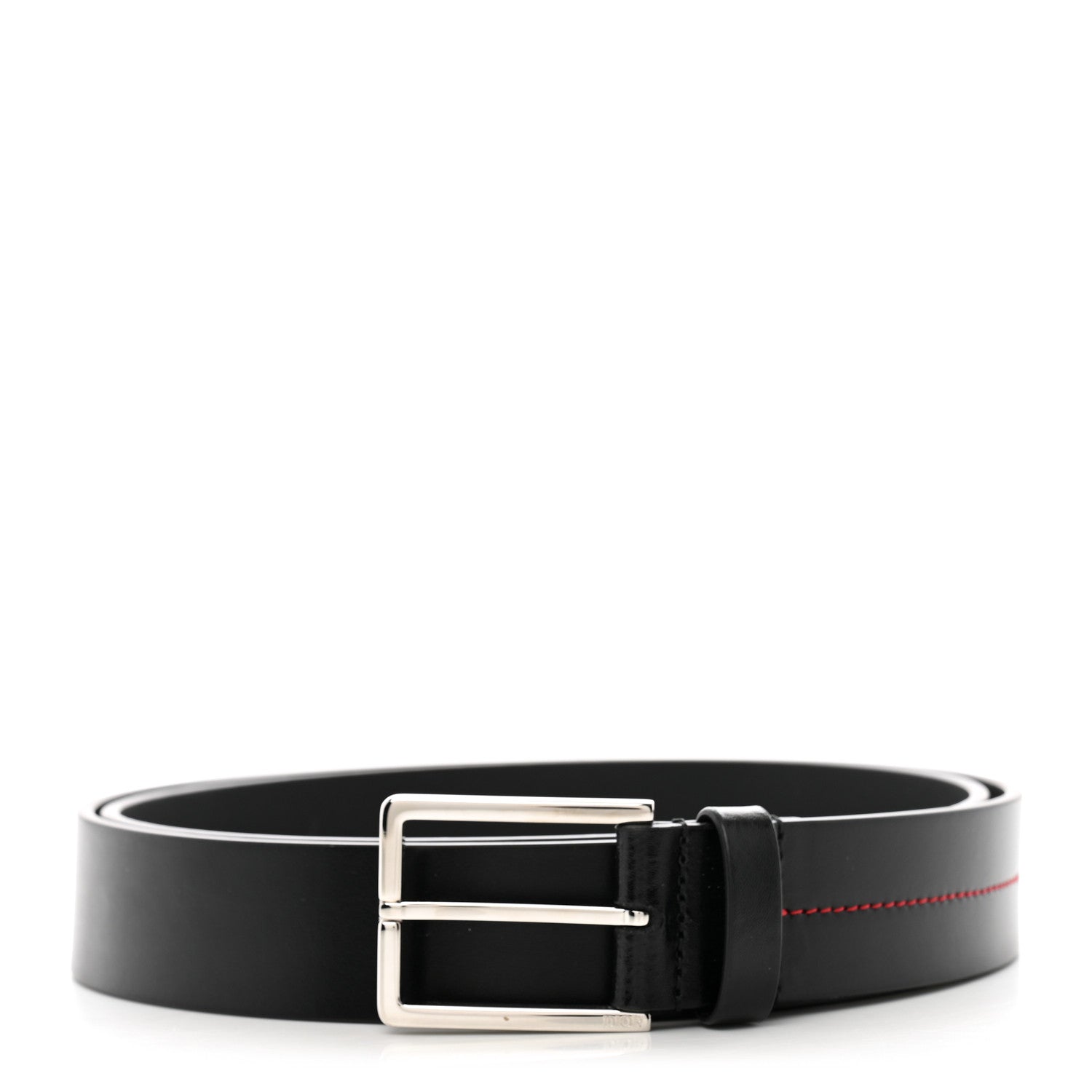 Christian Dior Calfskin Dior Homme 30mm Belt 95 38 Black 1 of 7