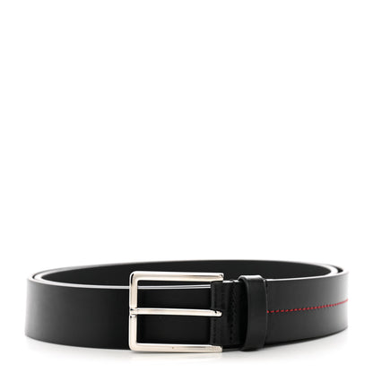 Christian Dior Calfskin Dior Homme 30mm Belt 95 38 Black 1 of 7