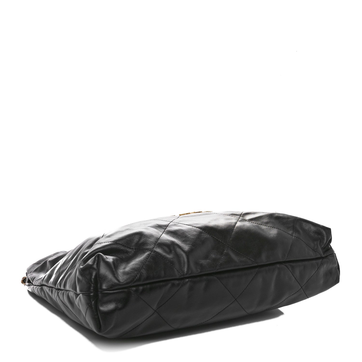 Chanel Shiny Calfskin Quilted Chanel 22 Black 5 of 11