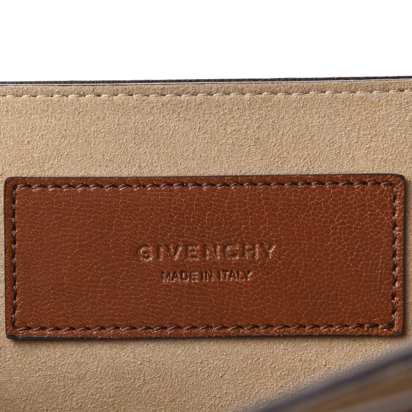 Goatskin Suede Medium GV3 Flap Chestnut