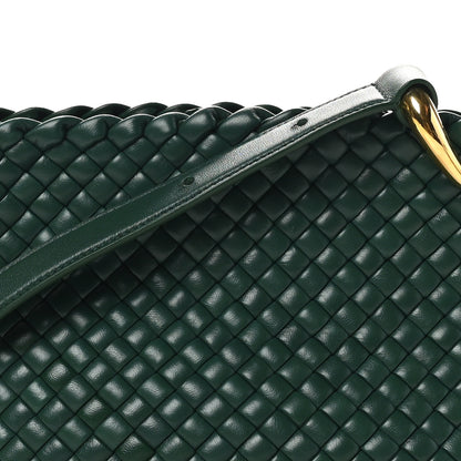Bottega Veneta Nappa Intrecciato Small Clicker Shoulder Bag Raintree 7 of 9