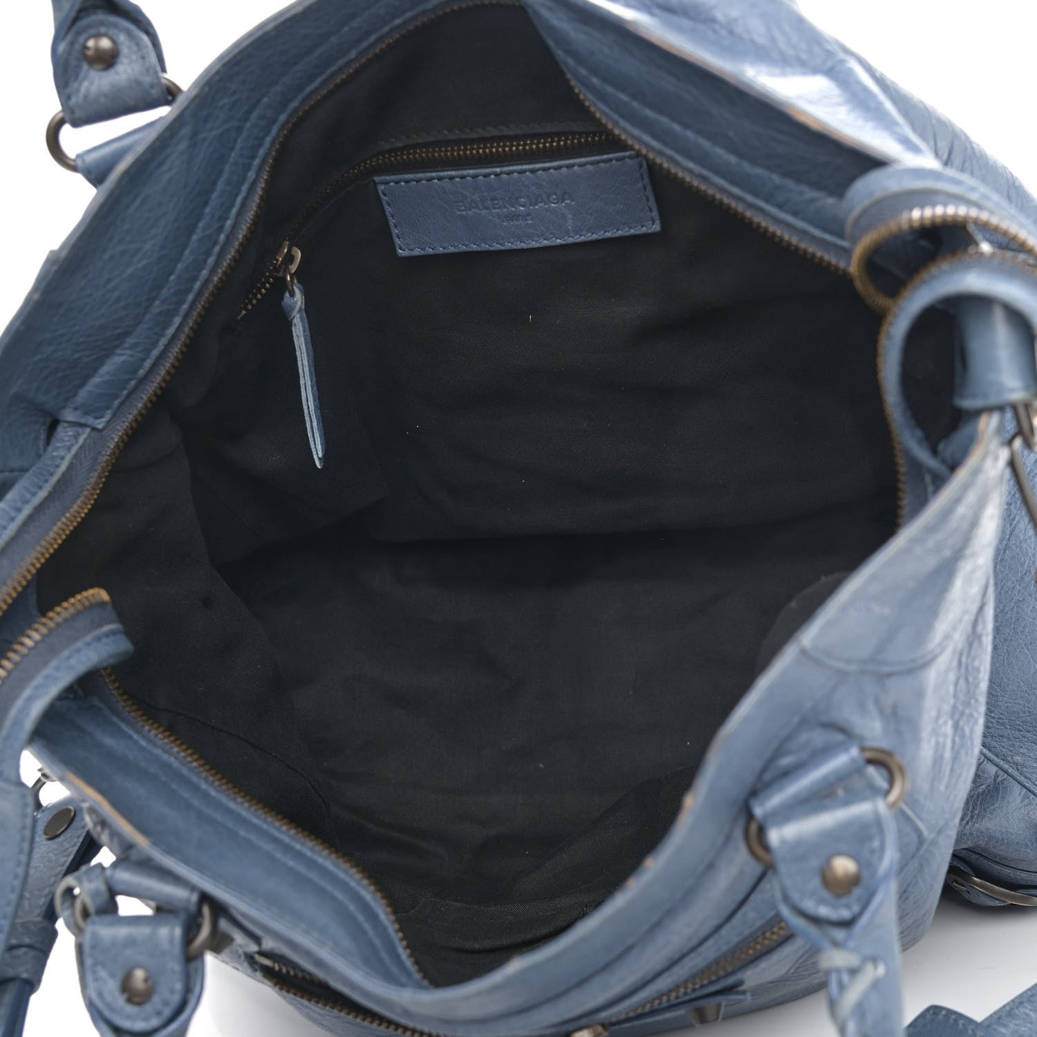 Balenciaga Agneau Classic Hardware Velo Bleu Persan 5 of 14