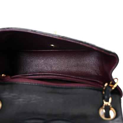 Chanel Lambskin Quilted Mini Square Flap Bag Black 5 of 28
