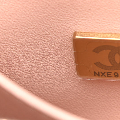 Chanel Caviar Quilted Small Coco Handle Flap Light Pink 7 of 11