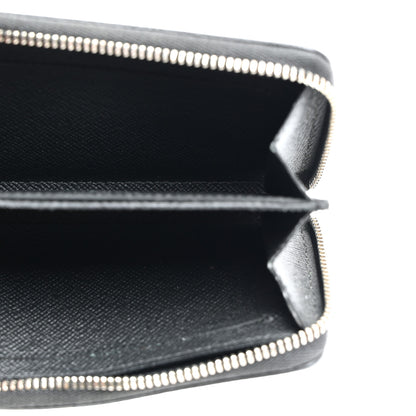 Louis Vuitton Taiga Zippy Coin Purse Vertical Black 5 of 8