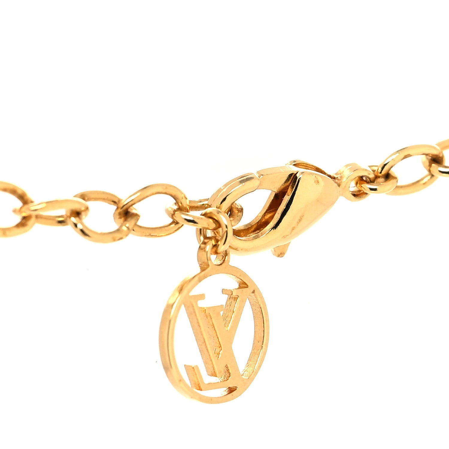 Louis Vuitton Metal Blooming Supple Necklace Gold 4 of 6