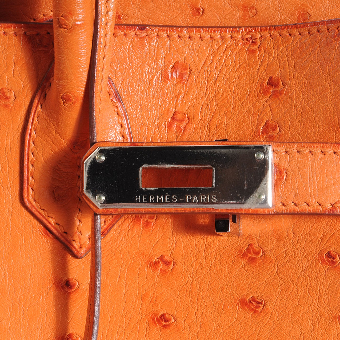 Ostrich HAC Birkin 32 Orange