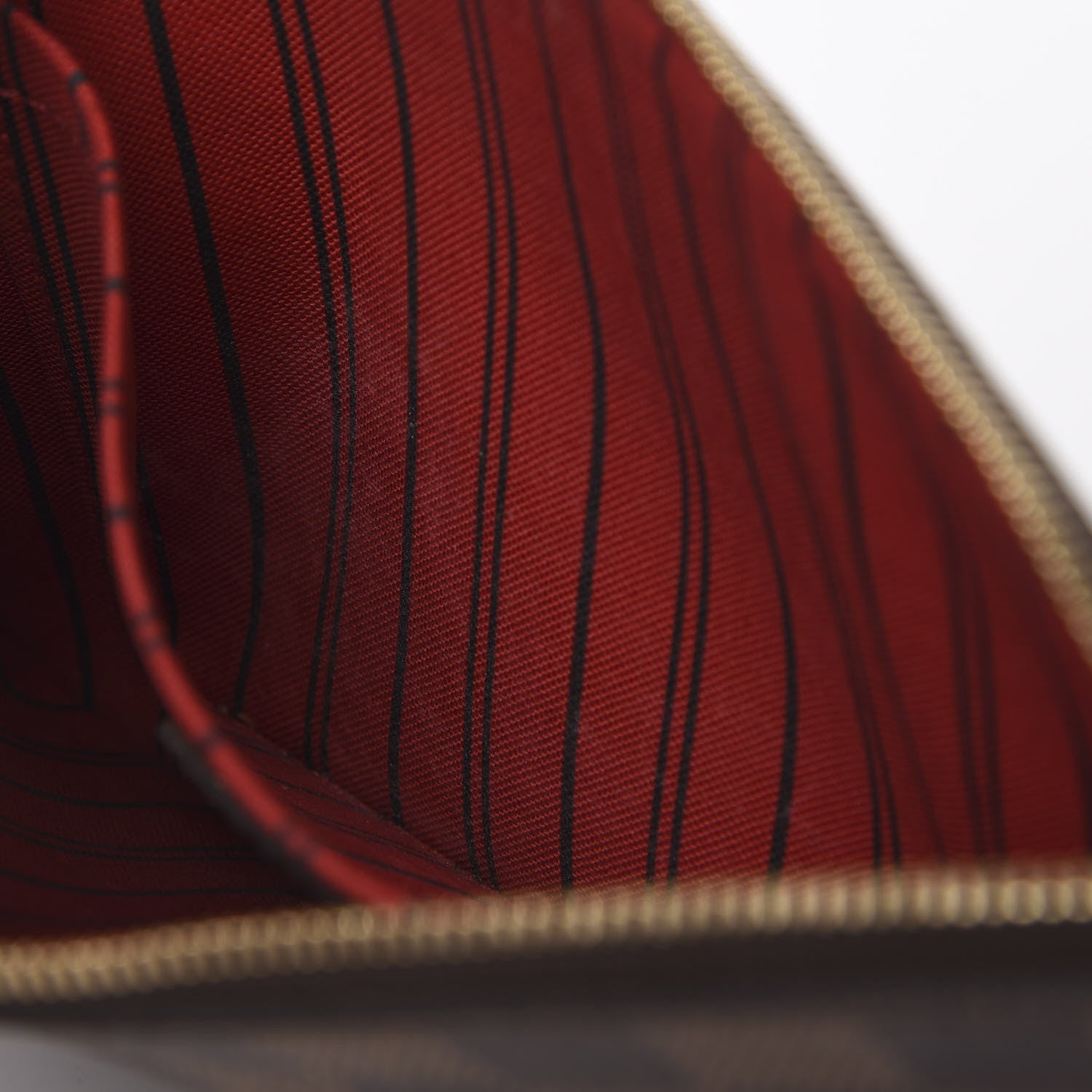 Louis Vuitton Damier Ebene Neverfull MM GM Pochette 10 of 11