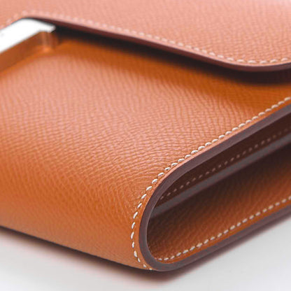 Hermes Epsom Constance Long Wallet To Go Gold 10 of 11