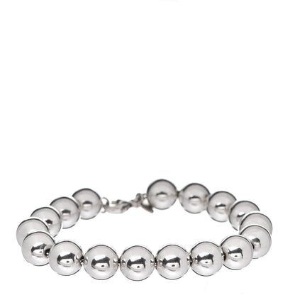 Tiffany Sterling Silver 10mm HardWear Ball Bracelet 1 of 3