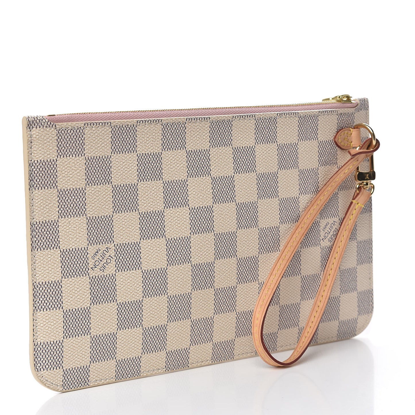 Damier Azur Neverfull MM GM Pochette Rose Ballerine