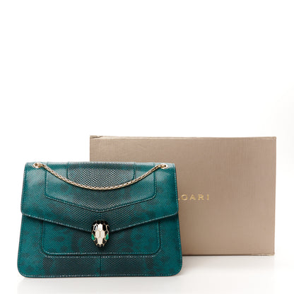 Bulgari Karung Serpenti Forever Crossbody Emerald Green 13 of 13
