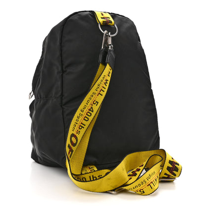 Off-White Nylon Mini Icon Backpack Black 3 of 9