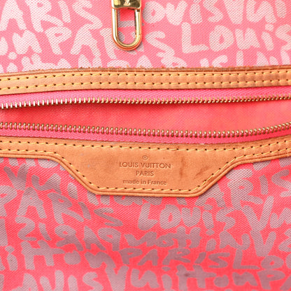 Louis Vuitton Monogram Graffiti Neverfull GM Fuchsia 6 of 15