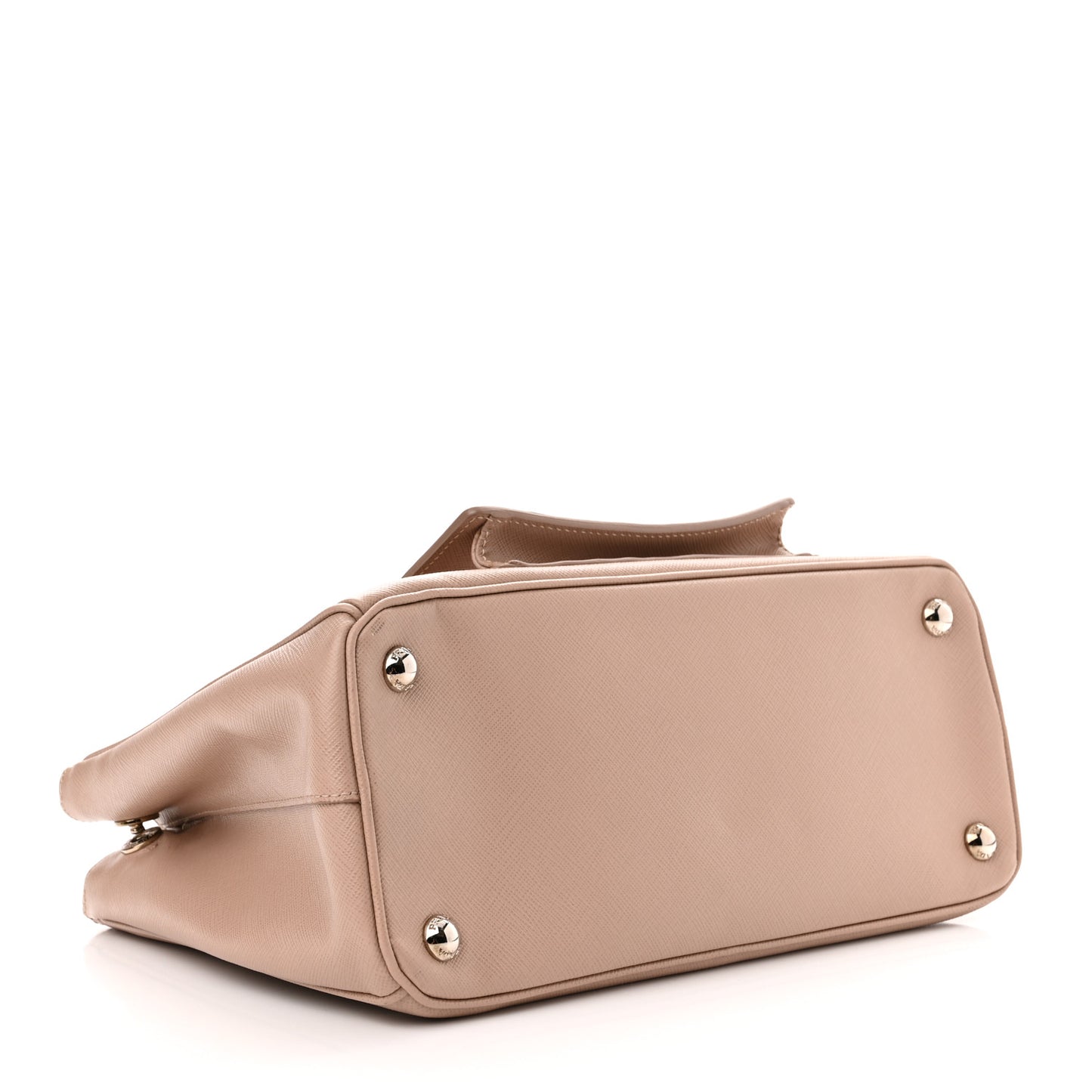 Saffiano Lux Galleria Front Pocket Tote Cammeo