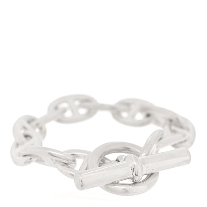 Hermes Sterling Silver TGM Chaine d'Ancre Bracelet 2 of 3
