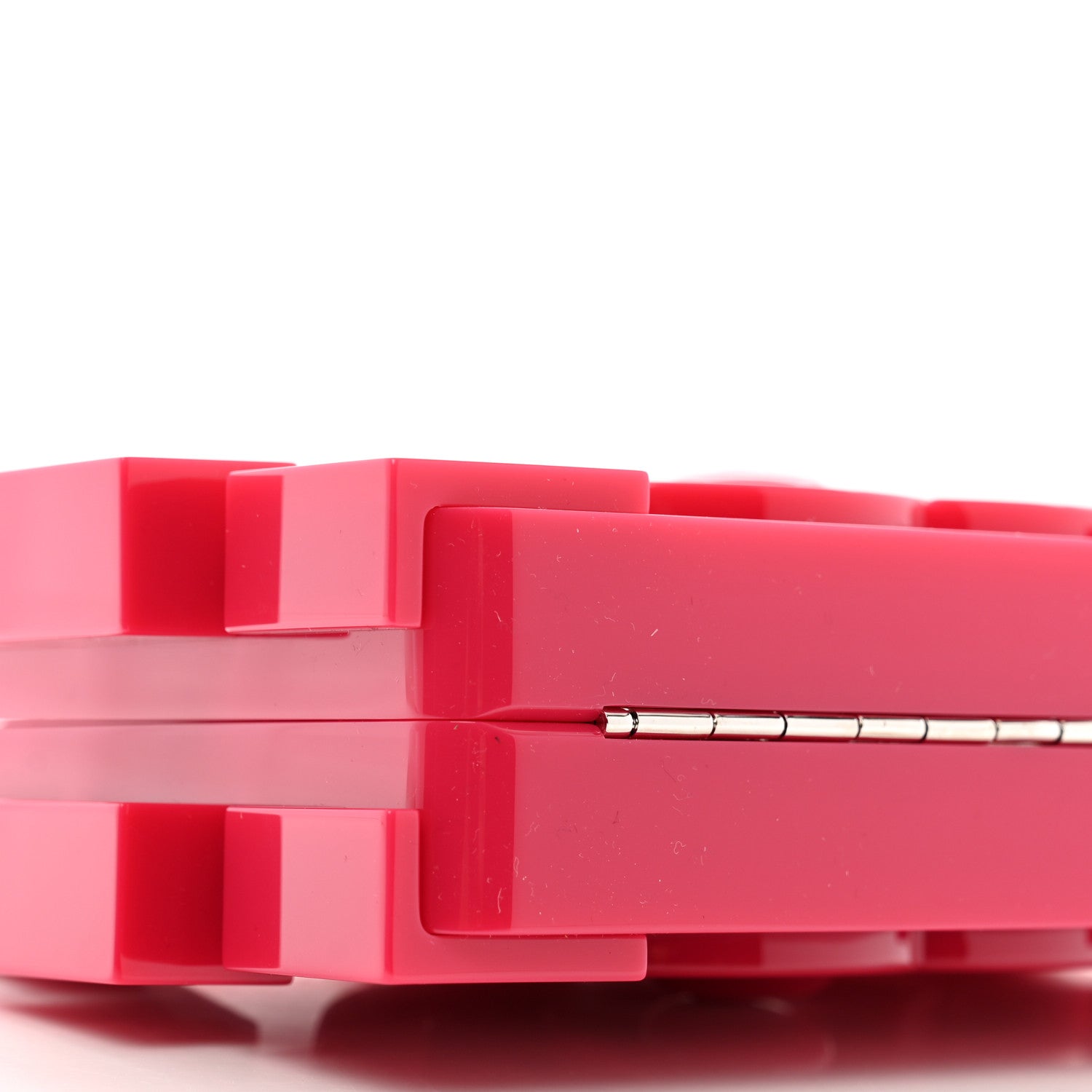 Chanel Plexiglass Boy Brick Lego Clutch Pink 10 of 12