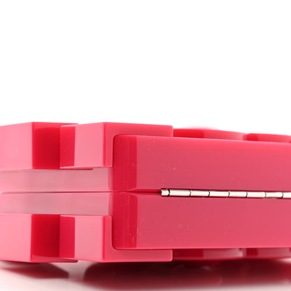 Chanel Plexiglass Boy Brick Lego Clutch Pink 10 of 12