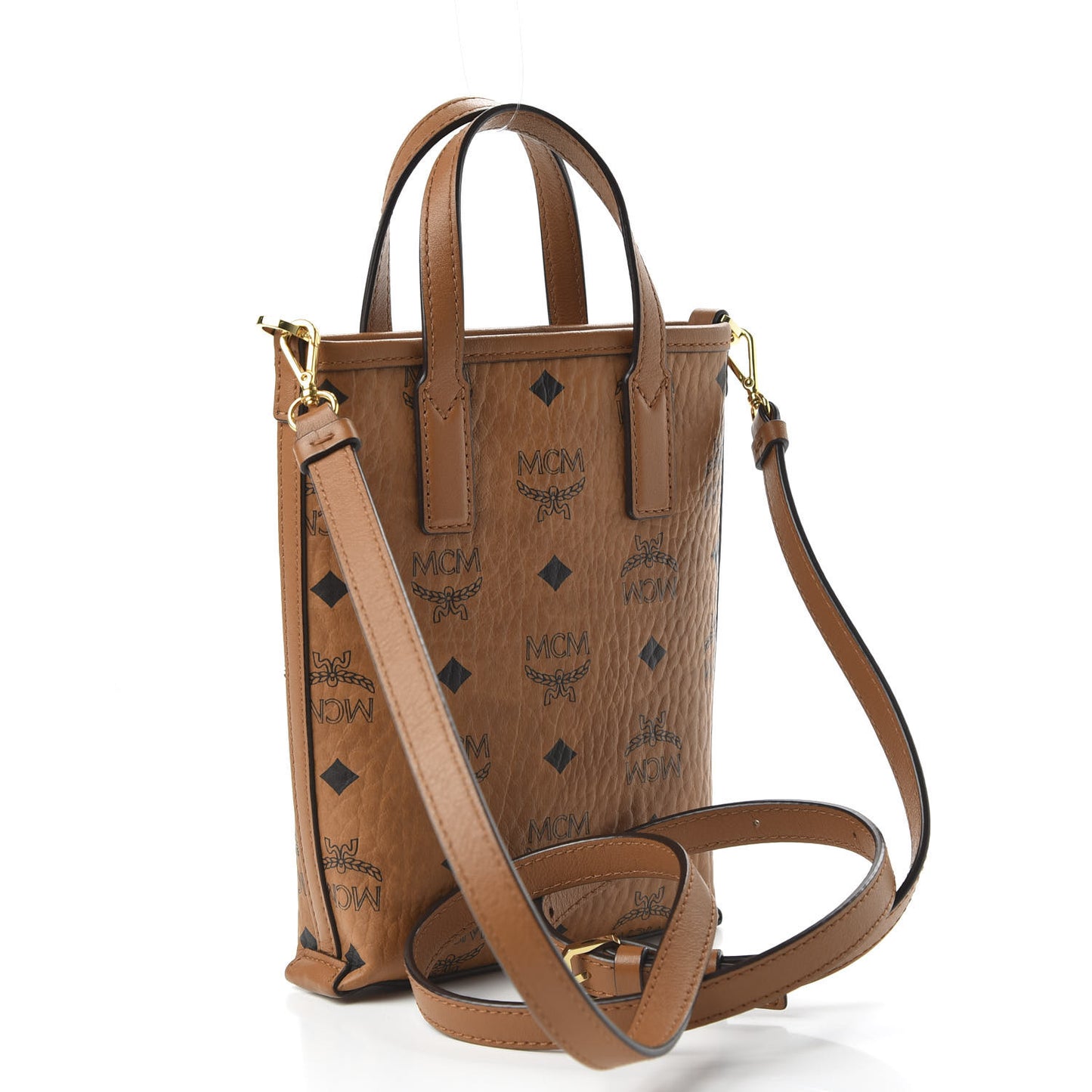 Visetos Essential Crossbody Bag Cognac