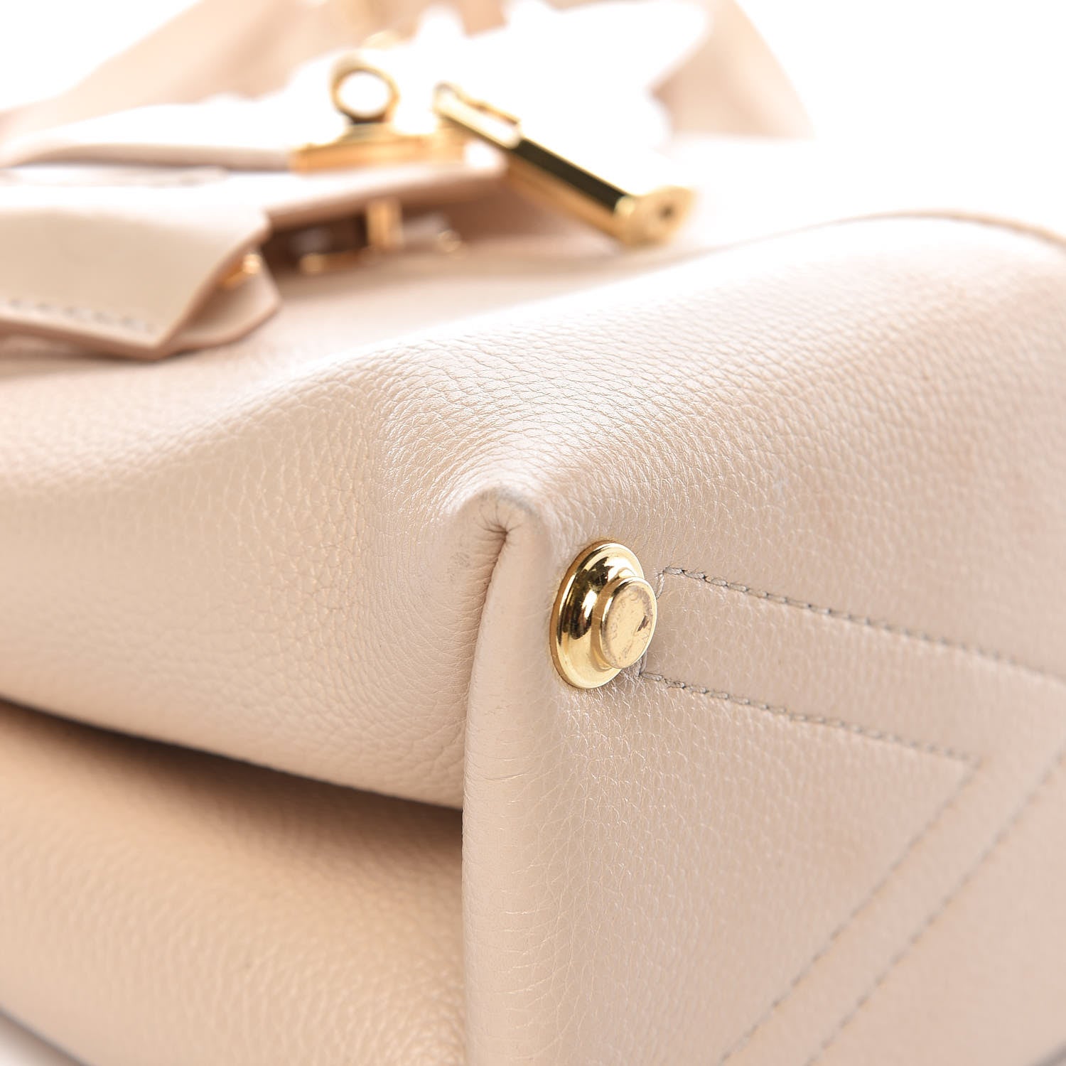 Louis Vuitton Grained Smooth Calfskin Rose Des Vents PM Creme 15 of 23