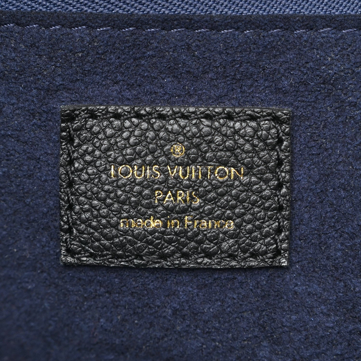 Louis Vuitton Empreinte Monogram Giant Neverfull MM Black 6 of 12