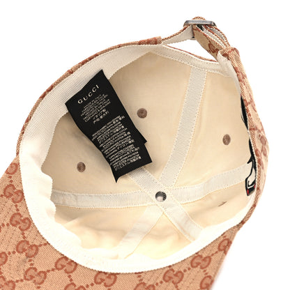 Gucci X MLB Monogram NY Yankees Baseball Hat 57-61 Beige Ruggine 5 of 8