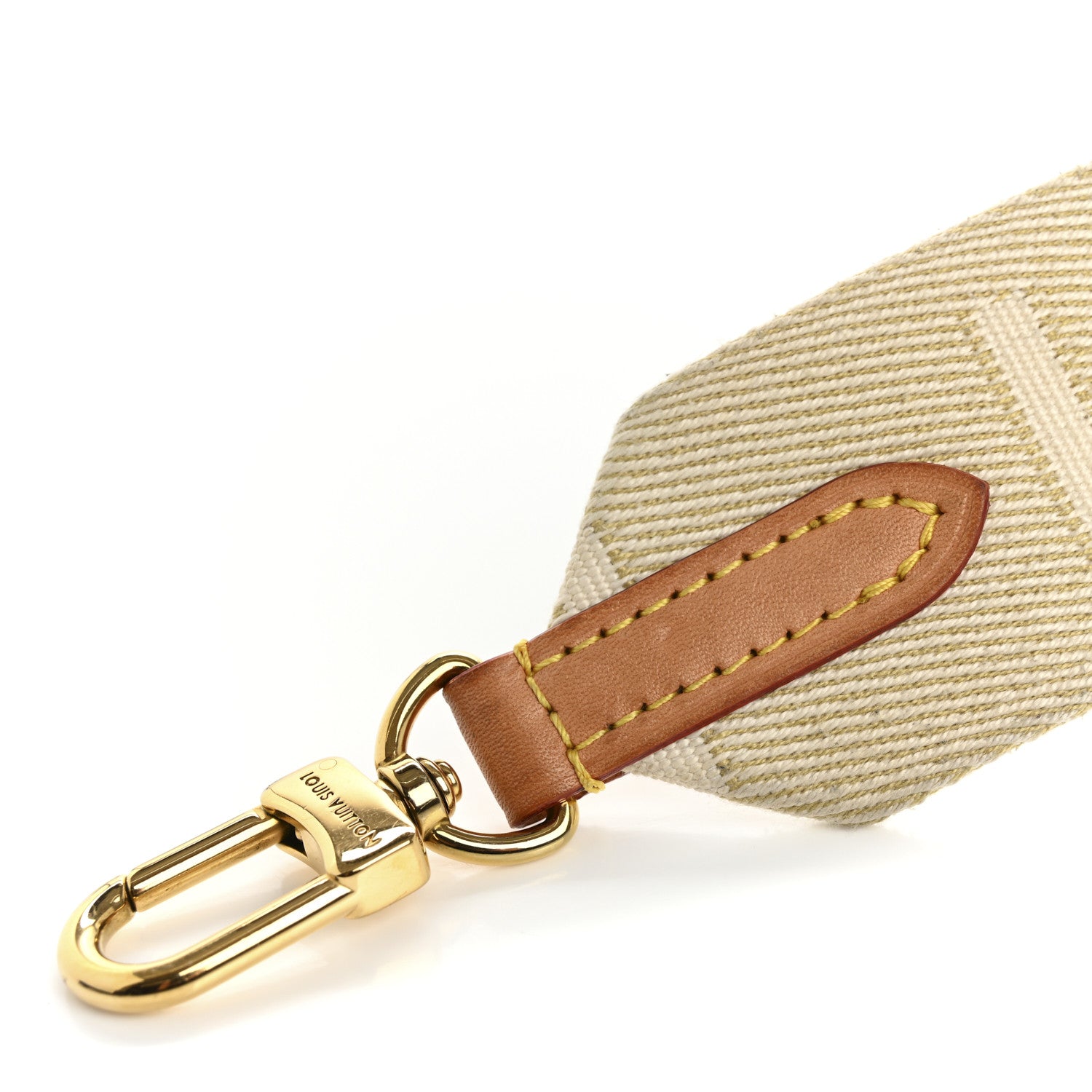 Louis Vuitton Jacquard High Rise Shoulder Strap Beige 7 of 9