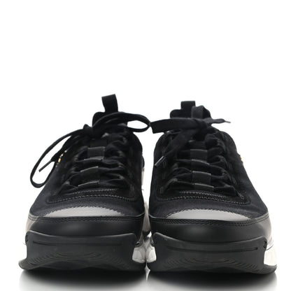 Chanel Velvet Calfskin Mixed Fibers CC Sneakers 40.5 Black 2 of 9