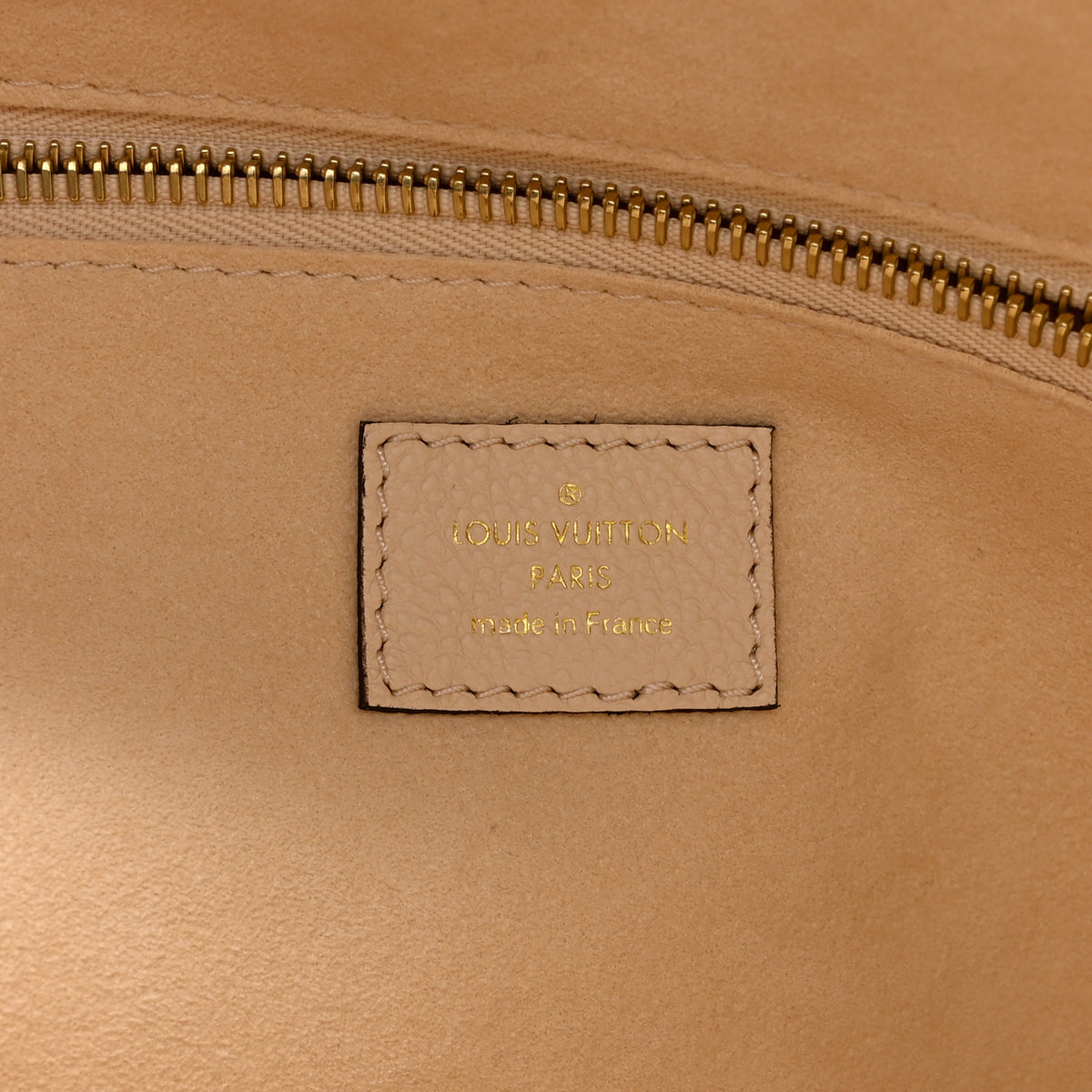 Louis Vuitton Empreinte Monogram Giant Neverfull MM Cream 7 of 10