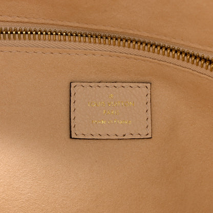Louis Vuitton Empreinte Monogram Giant Neverfull MM Cream 7 of 10