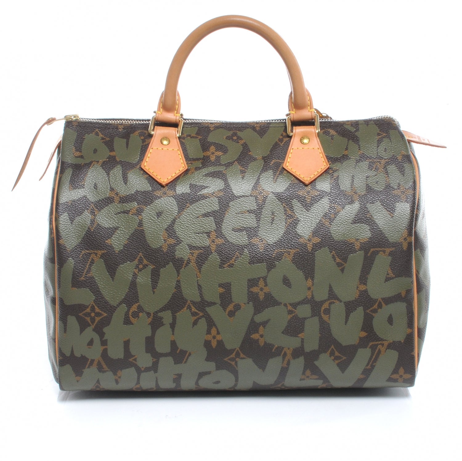 Louis Vuitton Monogram Graffiti Speedy 30 Kaki 1 of 9