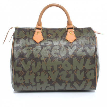 Louis Vuitton Monogram Graffiti Speedy 30 Kaki 1 of 9