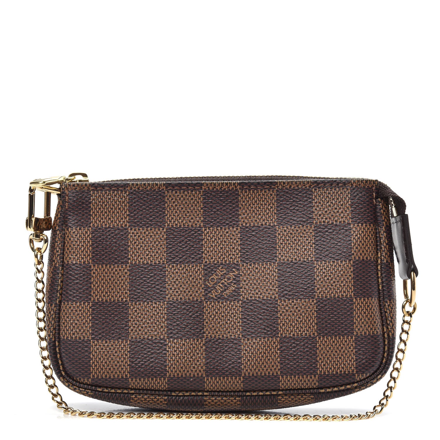 Louis Vuitton Damier Ebene Mini Pochette Accessories 1 of 10